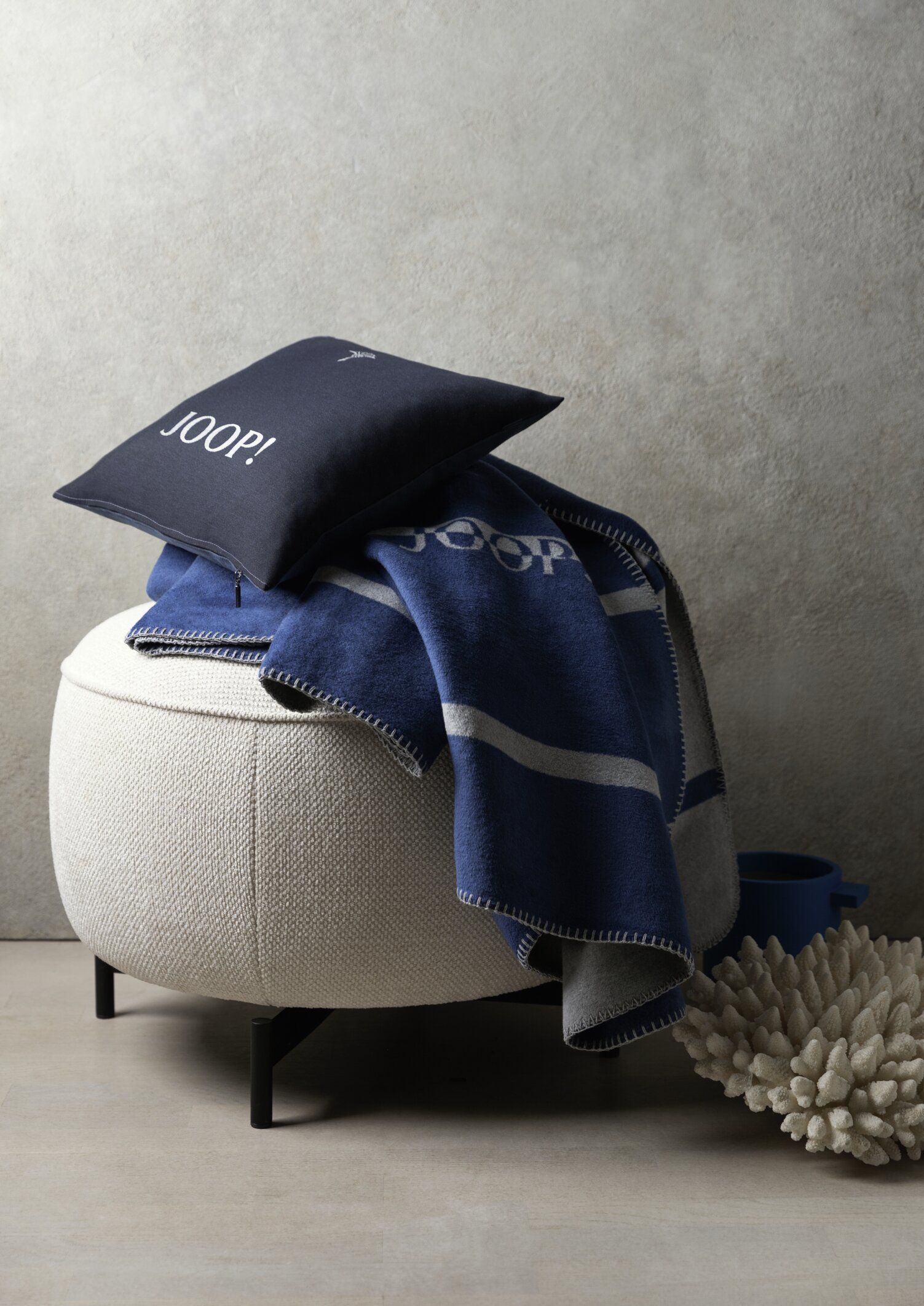 Wohndecke JOOP! LOGO-STRIPE