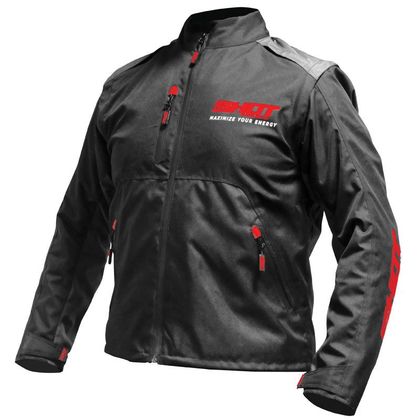 Veste enduro Shot CONTACT ASSAULT - BLACK RED 2022 - Noir / Rouge