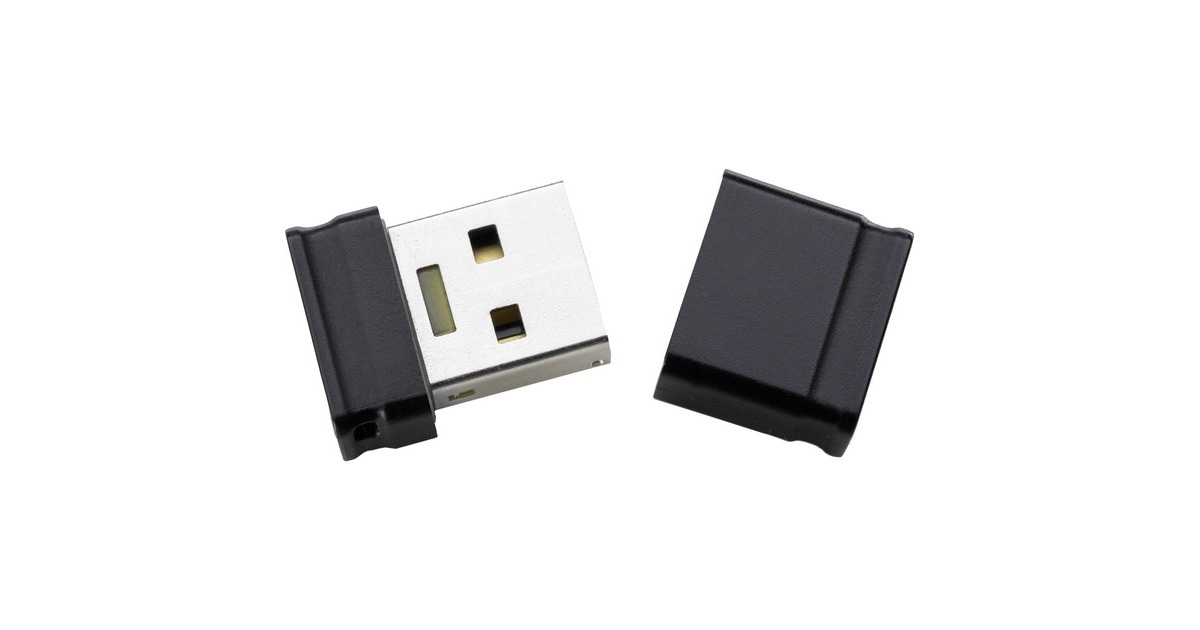 IntensoMicro Line 4 GB usb-stick  (Zwart)