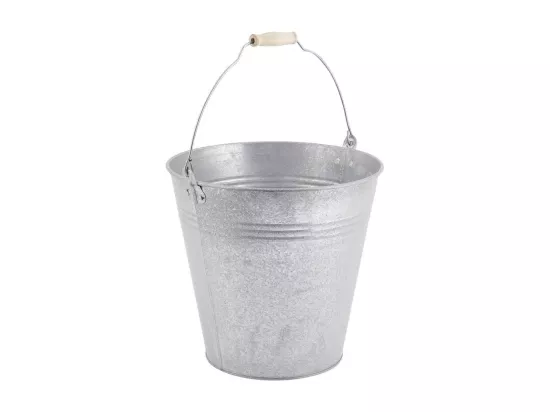 Seau en zinc givré 12L