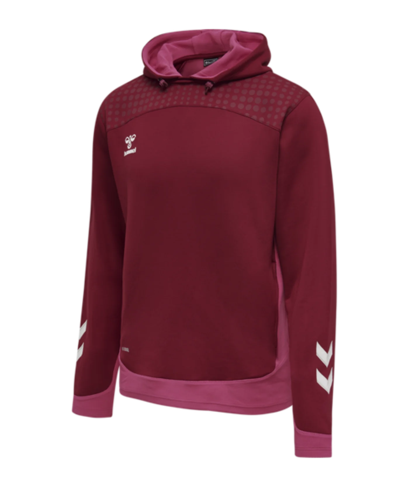 Hummel hmlLEAD Poly Hoody Rot F3584