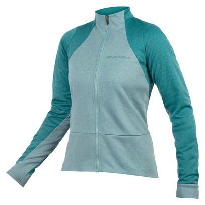 Maillot Manches Longues Endura GV500 Femme Sapin Vert