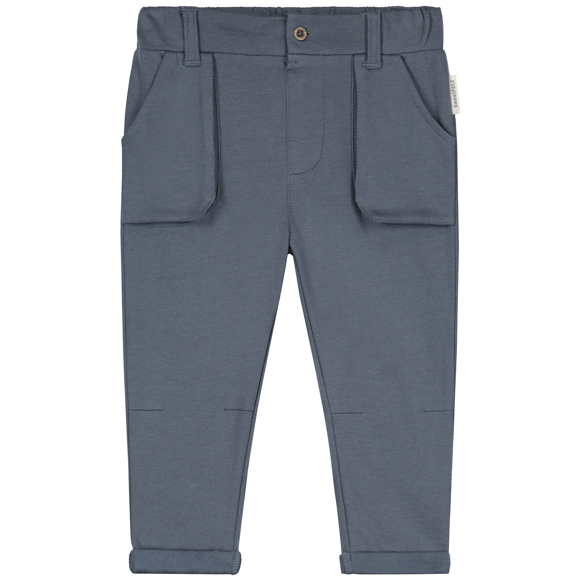 Sweet Petit peuter broek Syben  effen blauw