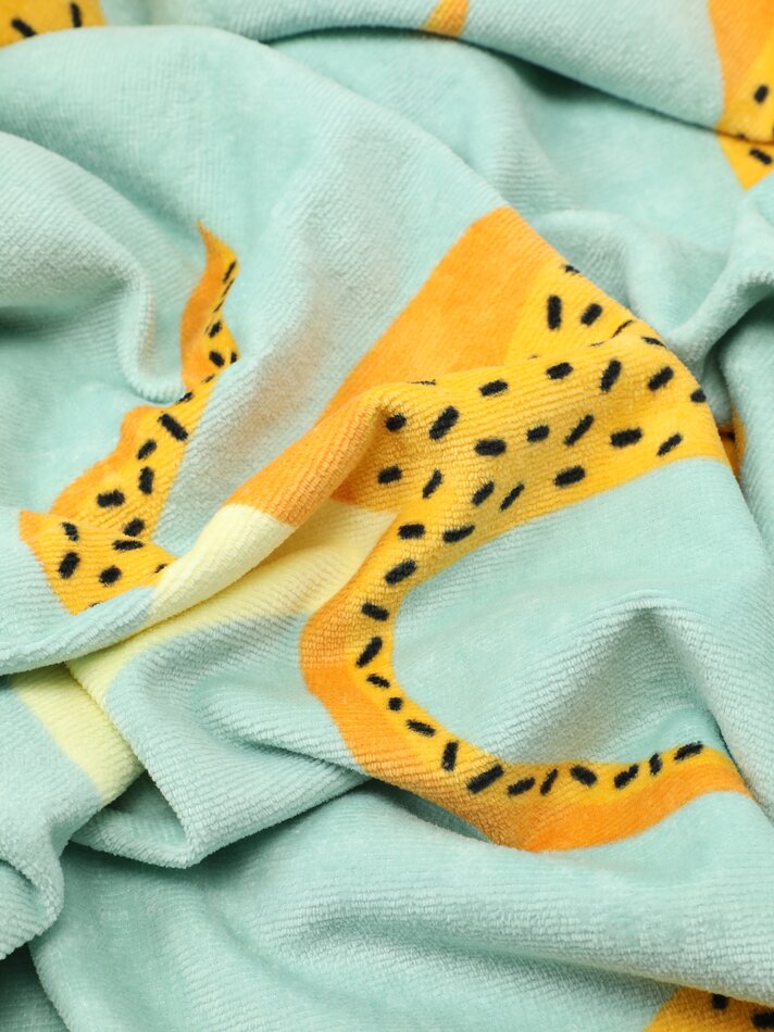 Toalha de felpa retangular estampada - Vários modelos