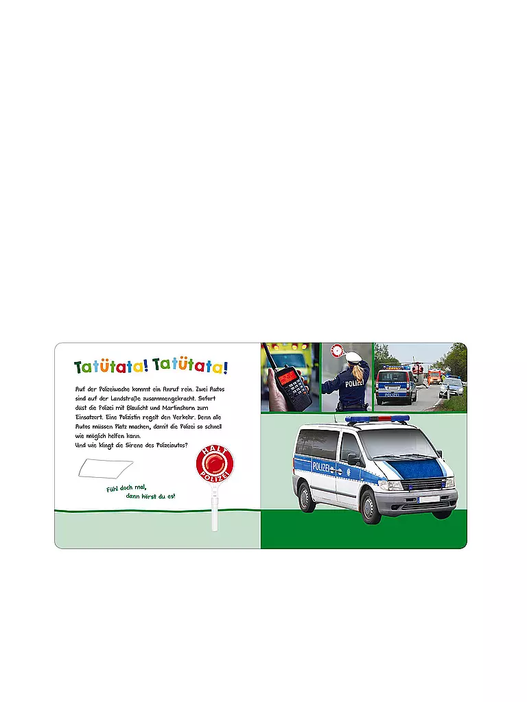 ARS EDITION VERLAG Buch - Hör mal rein, wer kann das sein? Bei der Polizei keine Farbe