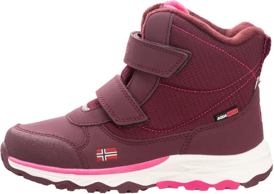 Trollkids Hafjell Sneeuwlaarzen Rood Roze