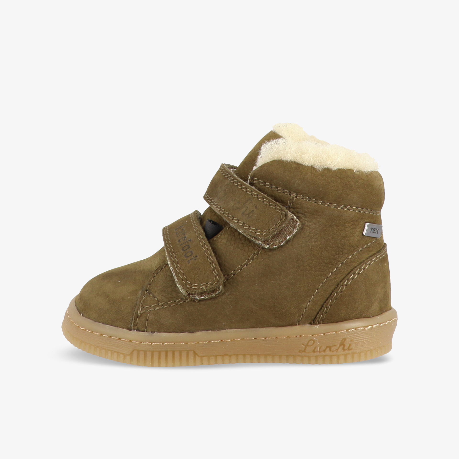 Lurchi Kinder Klettstiefel olive