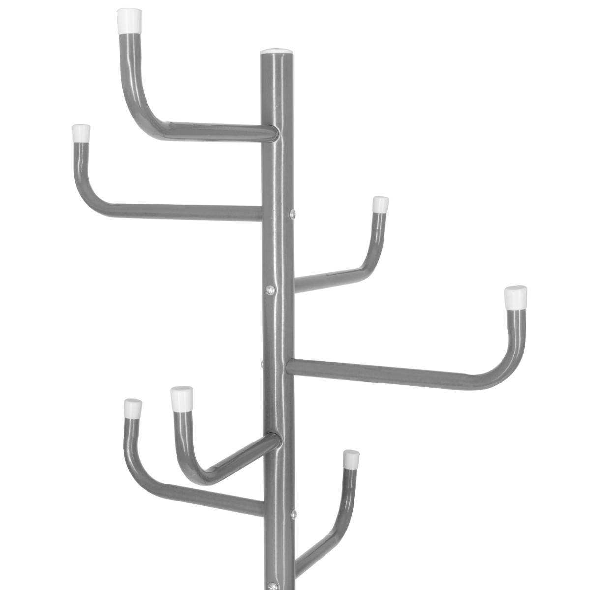 PORTE MANTEAUX METAL GRIS