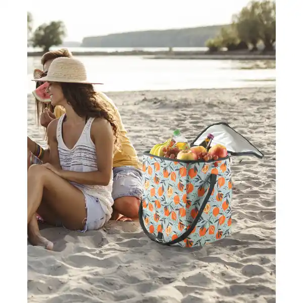 Faltbare Kühltasche ca. 25 l, Granatapfel