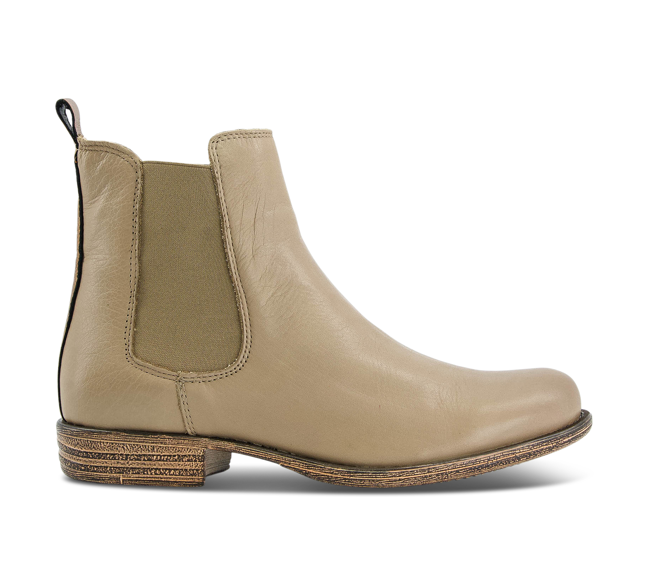 1874 by Walder Chelsea Boots beige/taupegrau