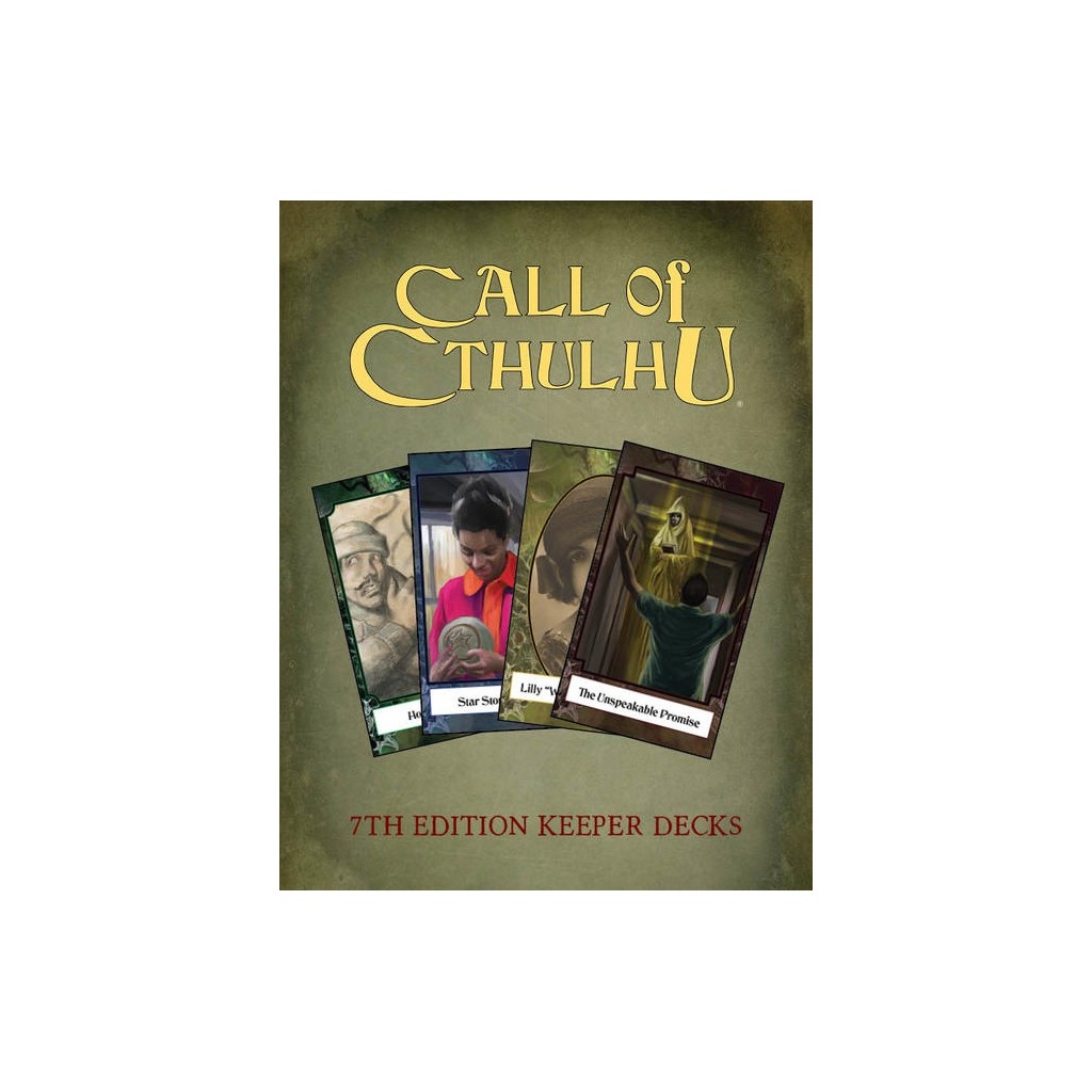Call of Cthulhu 7th Ed - Keeper Decks