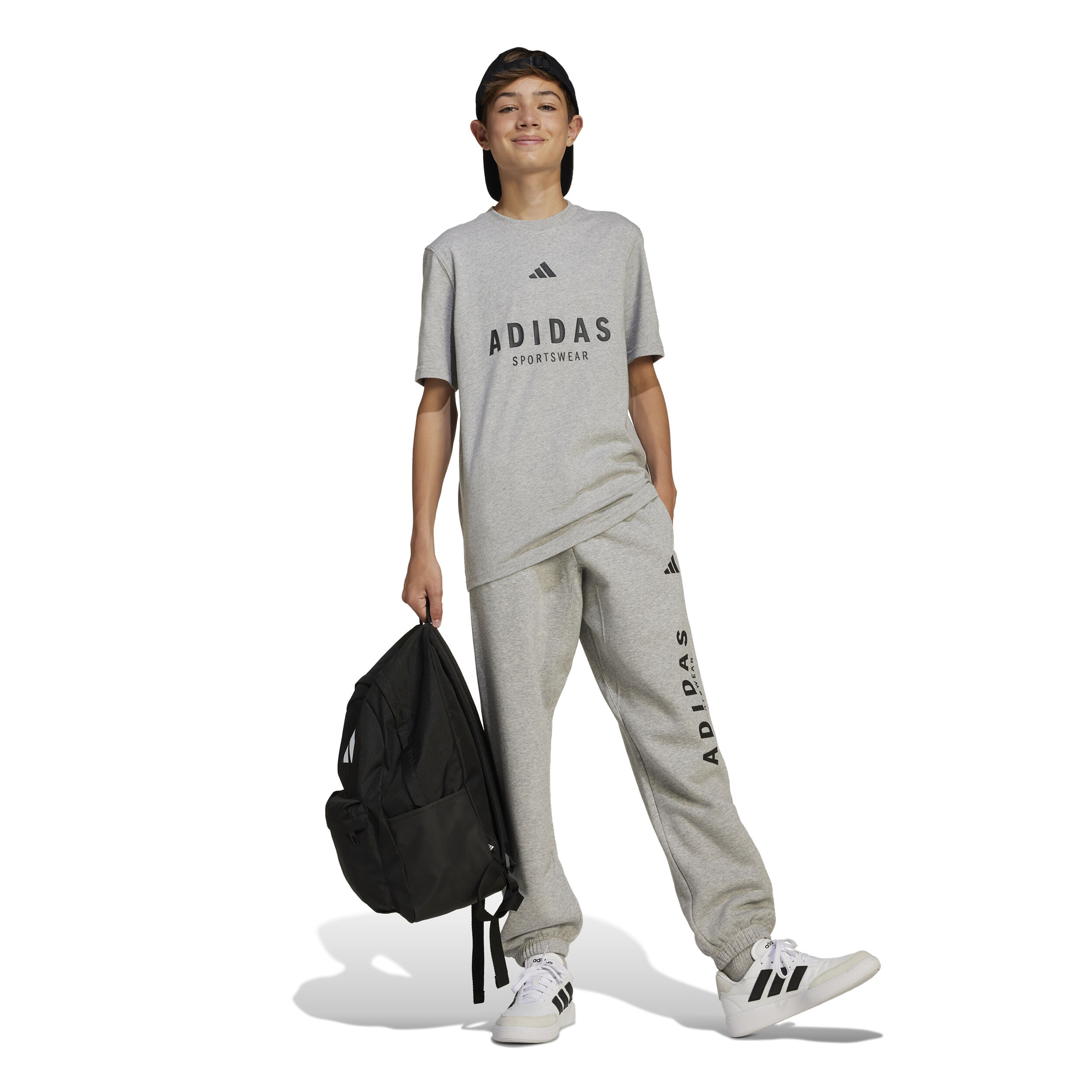 adidas All Season GFX T-shirt Enfants - Gris