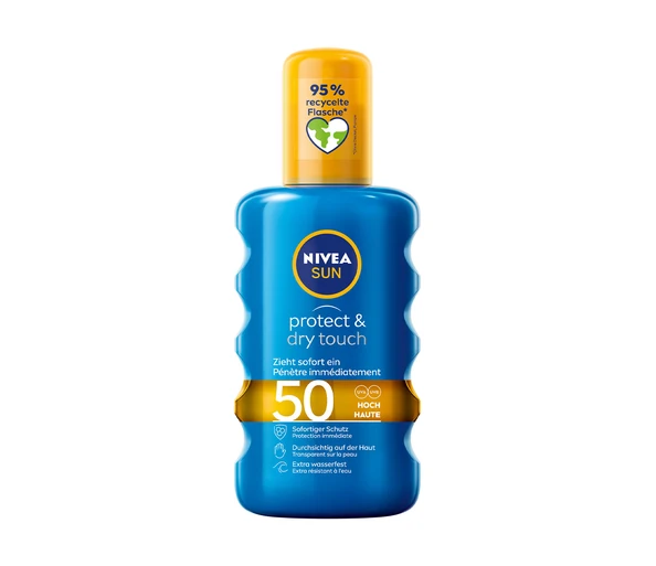 Nivea Protect & Dry Touch Sonnenspray LSF 50