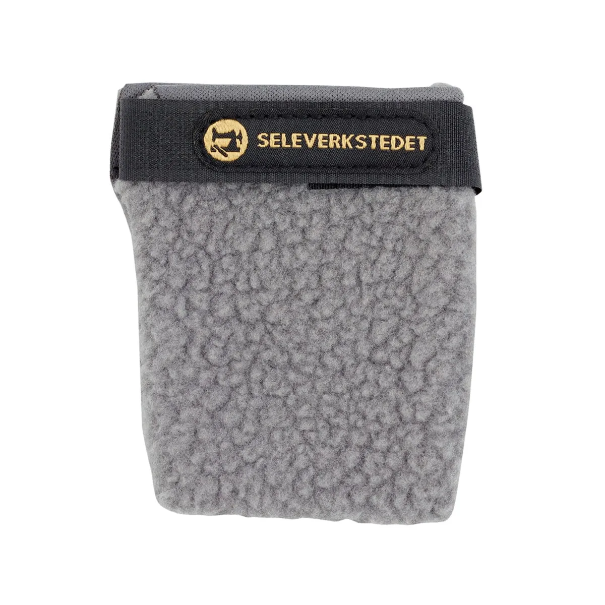 Seleverkstedet Seleverkstedet Fleece grey dog boot 4pk Grå/svart