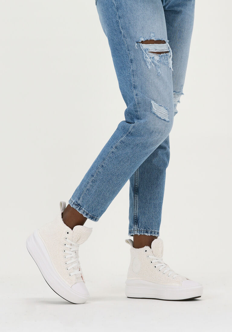 CONVERSE beige converse hoge sneaker chuck taylor all star move hi
