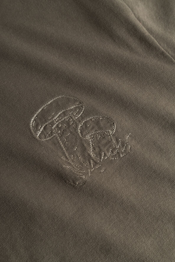 Forét TOAD T-SHIRT Cold brown