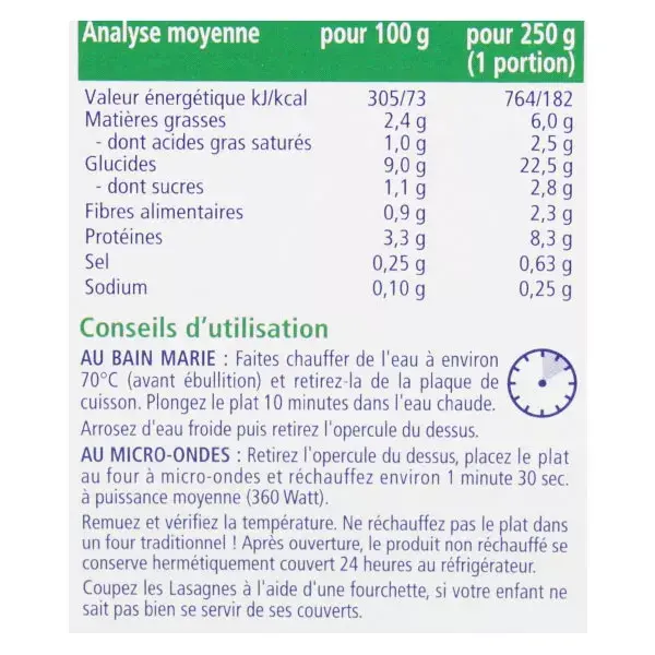 Lasanha Hipp Bio La Mamma com Legumes Mistos e Salmão +15m 250g