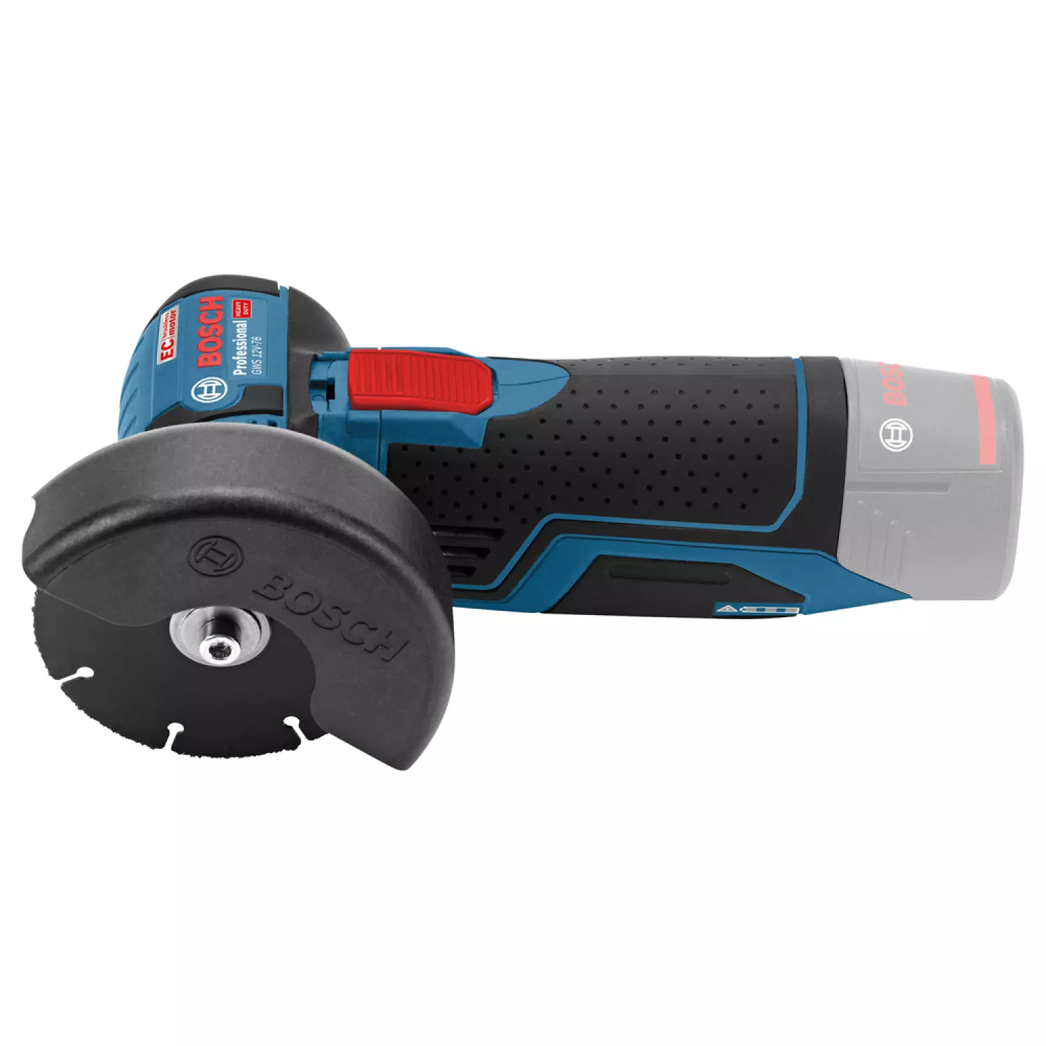 Bosch GWS 12V-76 12V Li-Ion Accu haakse slijper body - 76mm