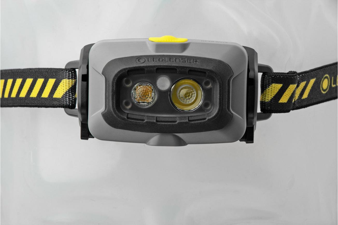 Ledlenser HF4R Work oplaadbare hoofdlamp, grijs, 500 lumen