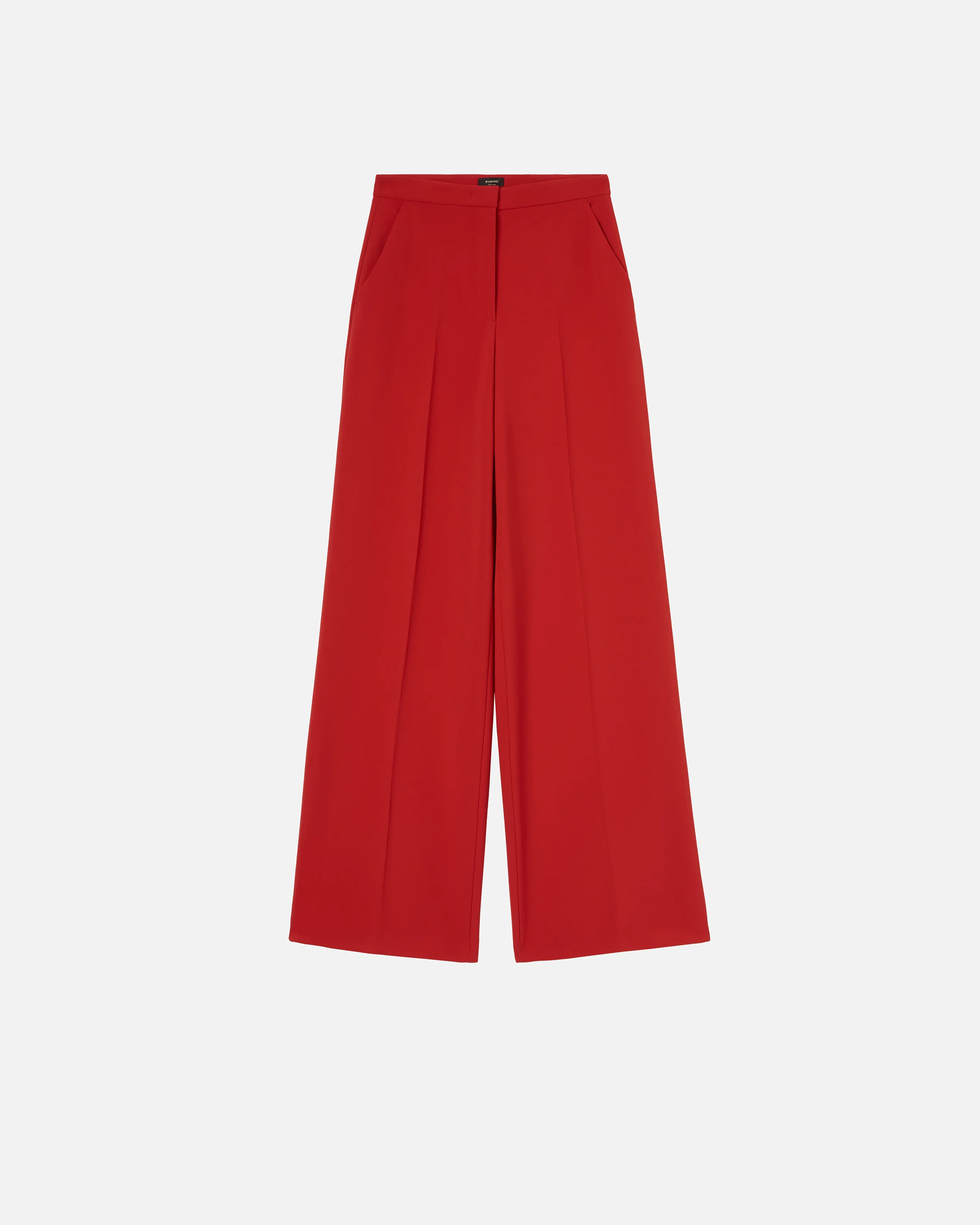 Pantalon palazzo élégant | Rouge