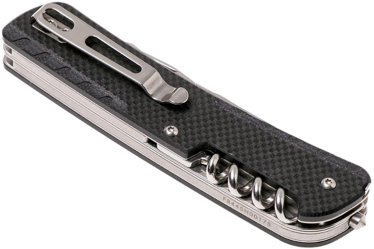 Ruike LD21-B Trekker zakmes, zwart