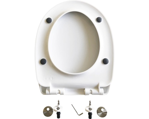ADOB Trento Red Balloon toiletbril met soft-close mechanisme