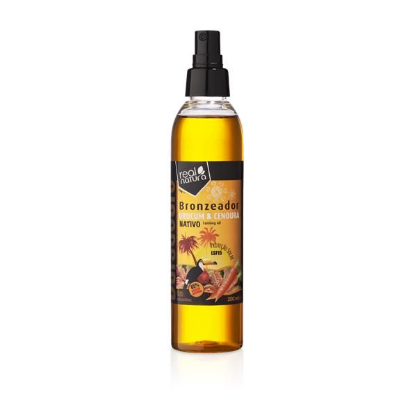 Óleo Bronzeador Urucum E Cenoura Lsf15