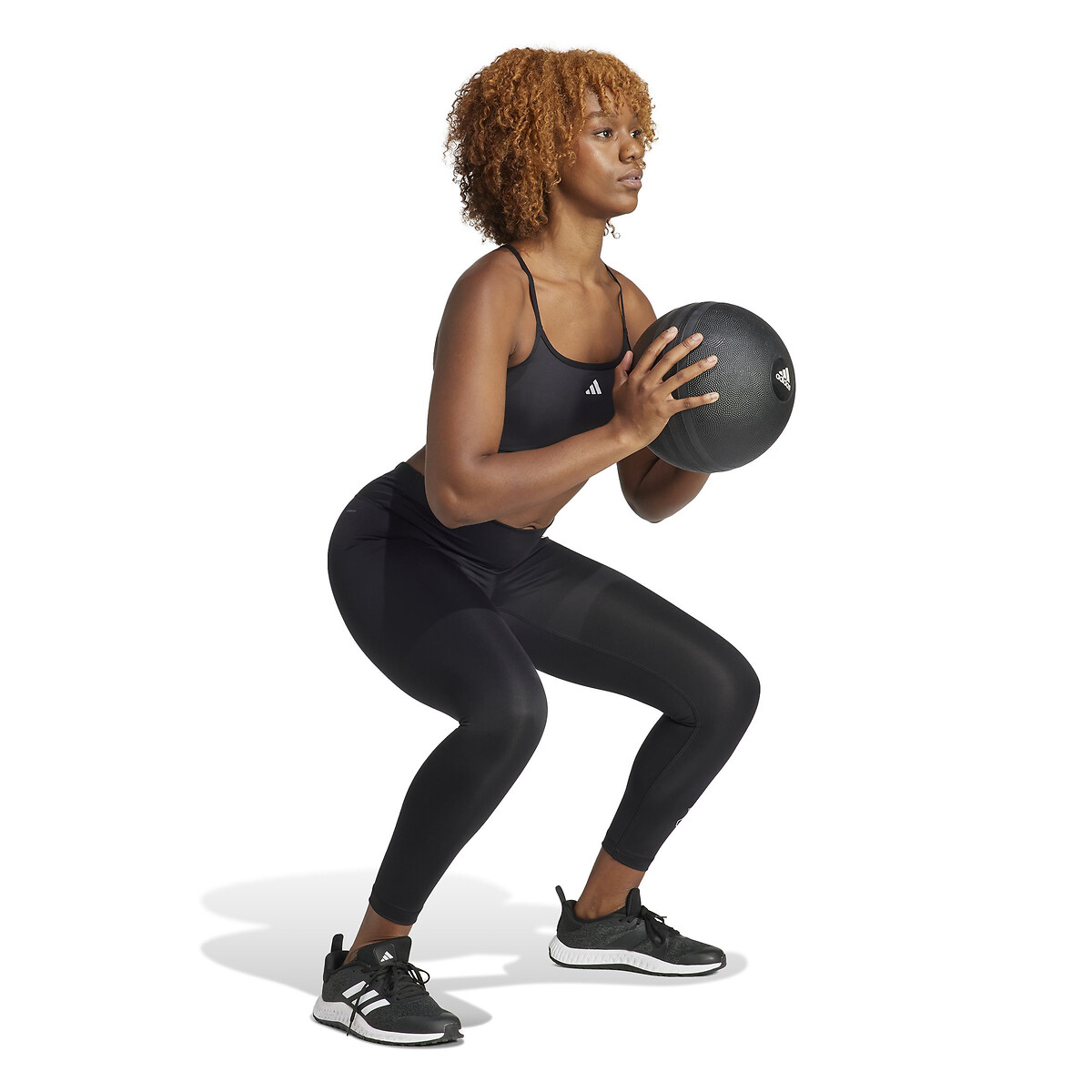 Sutiã esportivo adidas Performance, suporte leve