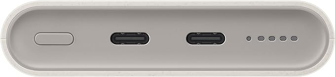 (25W) 10000mAh Wireless Powerbank Dual USB C Power Delivery Ladegerät (EB-U2510XUEGEU) - Beige