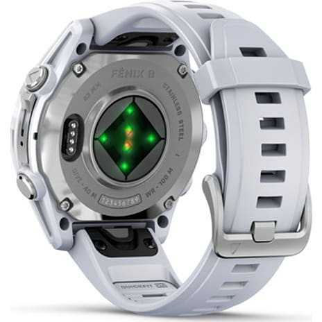 Garmin Fenix 8 smartwatch – hvid