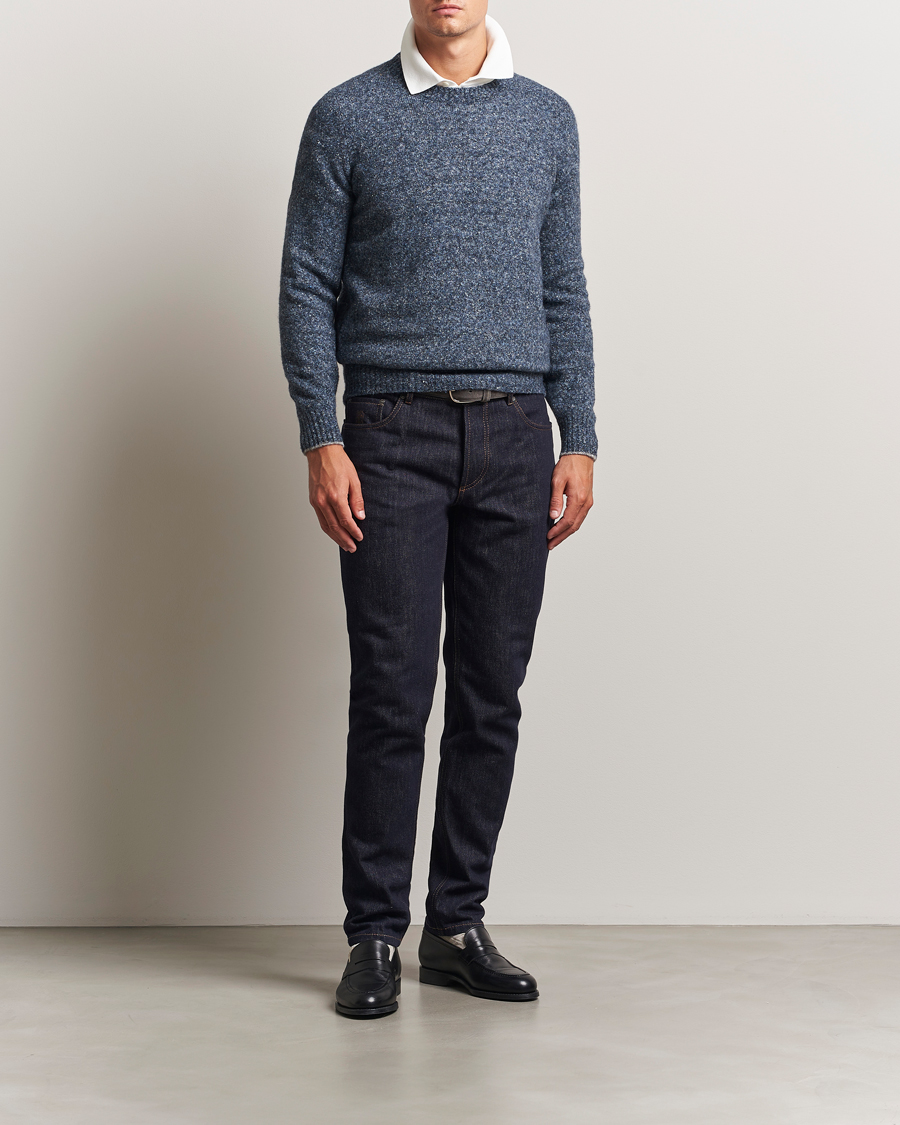 Brunello Cucinelli Traditional Fit Jeans Dark Indigo