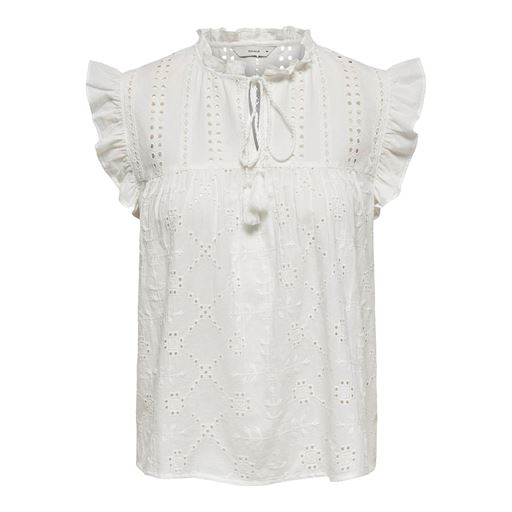 ONLY Reva Life Bluse, Cloud Dancer, S