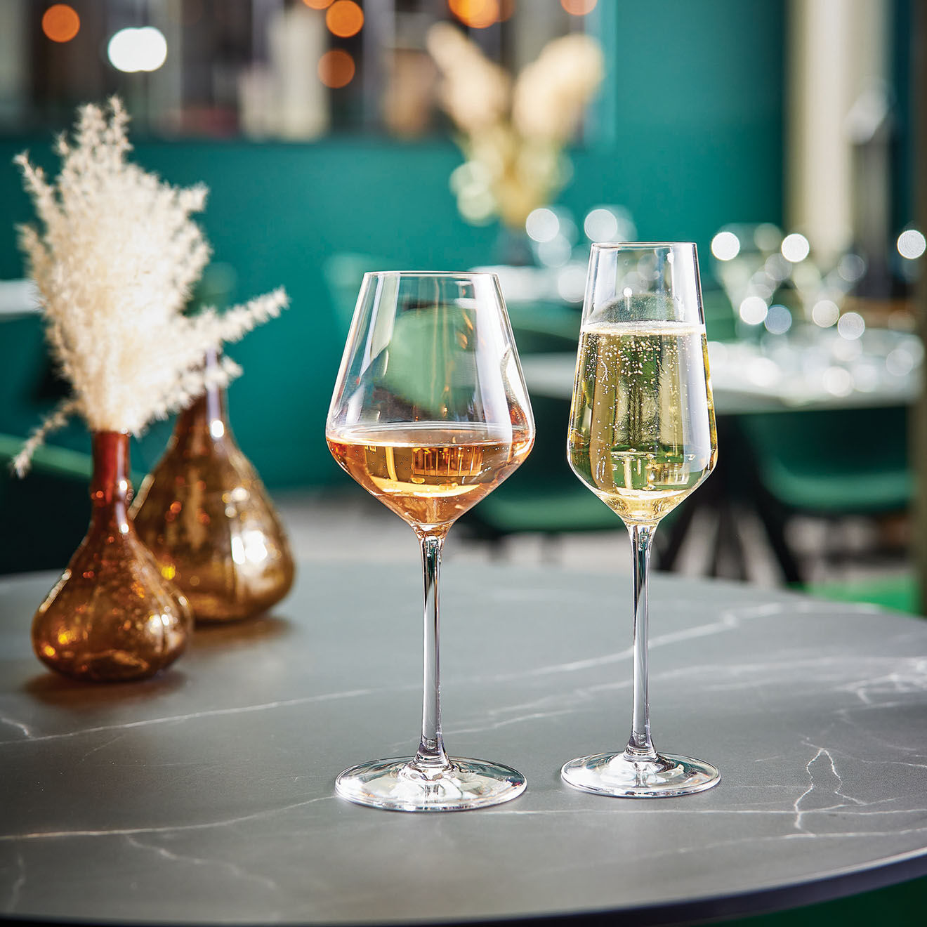Chef & Sommelier 6 Flûtes à Champagne Distinction transparents - 23 cl