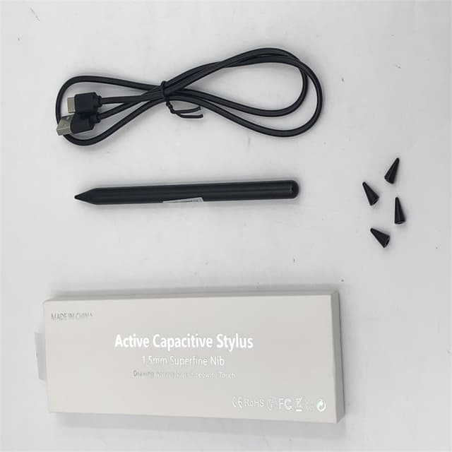 Stylus pen til iPad (2018 og nyere) USB-C Sort