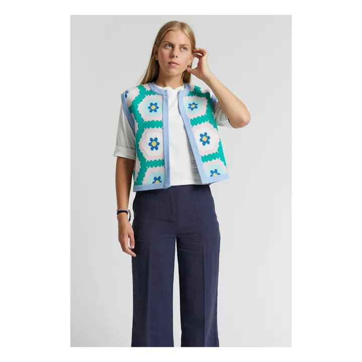 Indee Gilet Sans Manches Pampelune | Rose bonbon