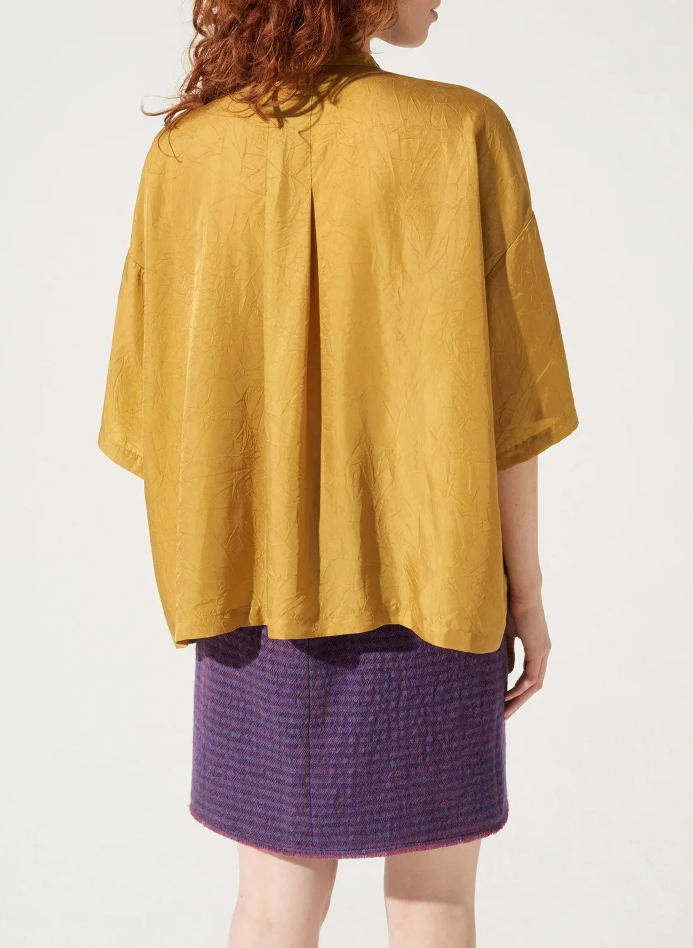 Chemise col classique| Marron