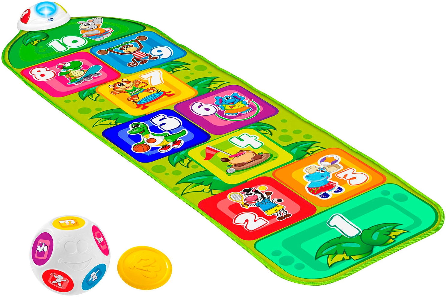 Chicco Spielmatte »Elektronische Hüpfmatte« mit Licht und Sound