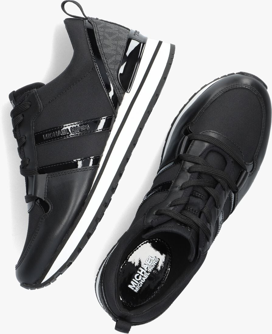 MICHAEL KORS zwarte michael kors lage sneakers dash trainer