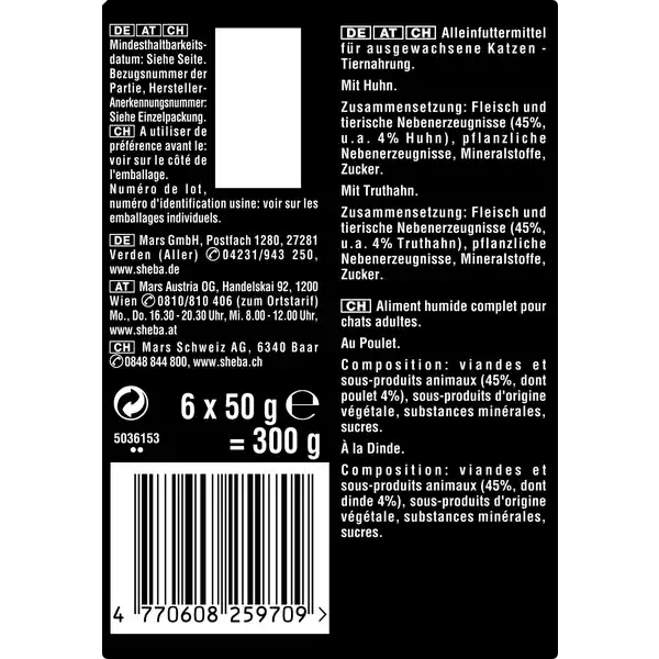 Fresh & Fine in Sauce mit Huhn und Truthahn Multipack