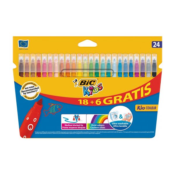 Bic Marcadores Kids Couleur Pack 18 6