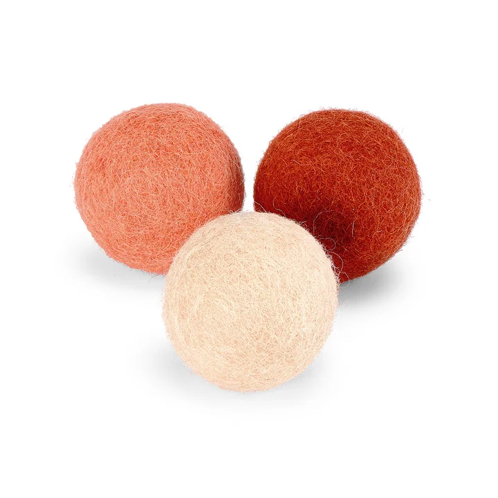 MiaCara - Globo Katzenspielzeug, koralle (3-tlg.)