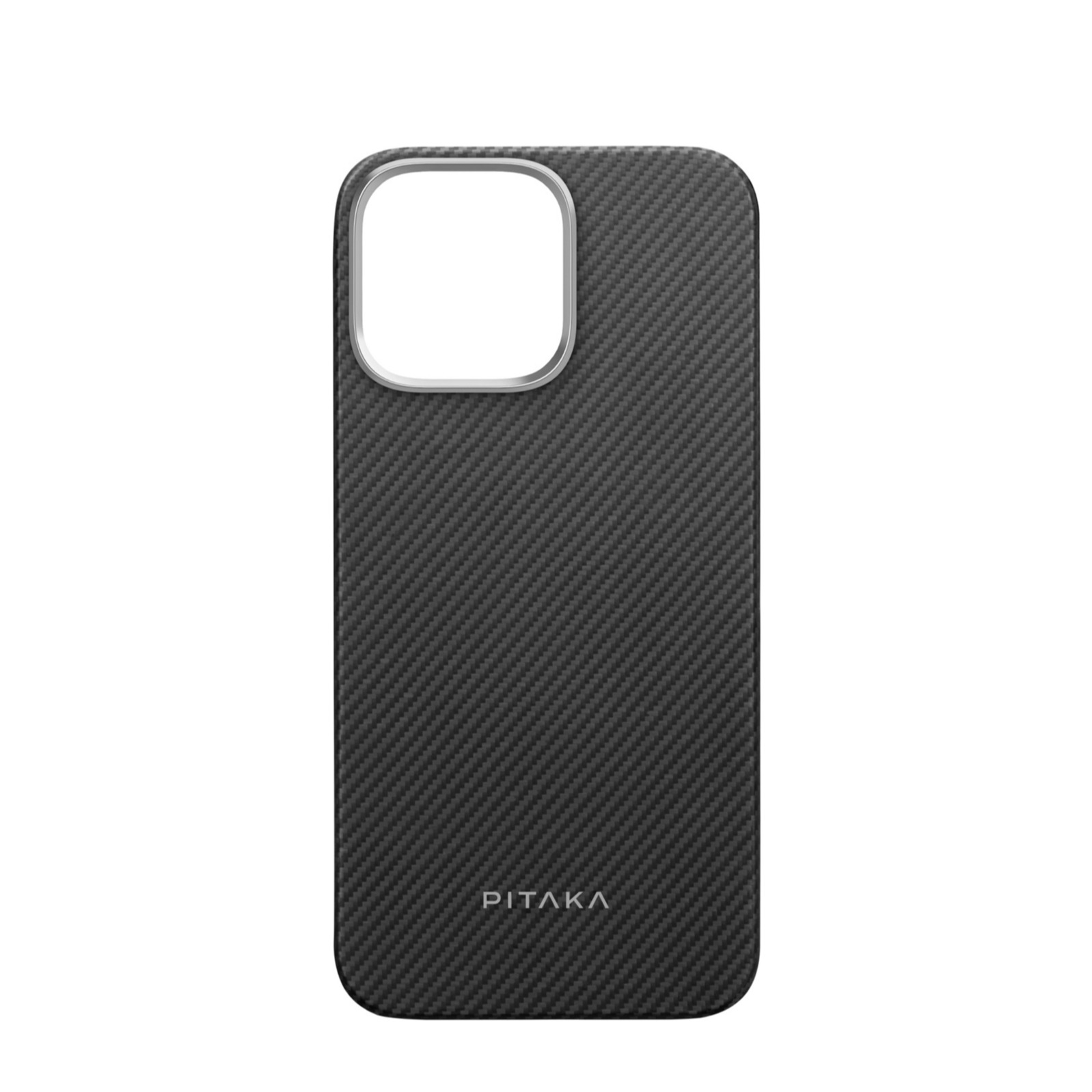 iPhone 16 Pro MagEZ MagSafe Case Aramid Schutzhülle (KI1601PA) - Schwarz / Grau (Carbon)