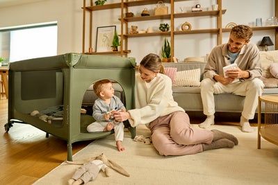 Lionelo JASMIN EASY FOLD Reiseseng, Green Olive