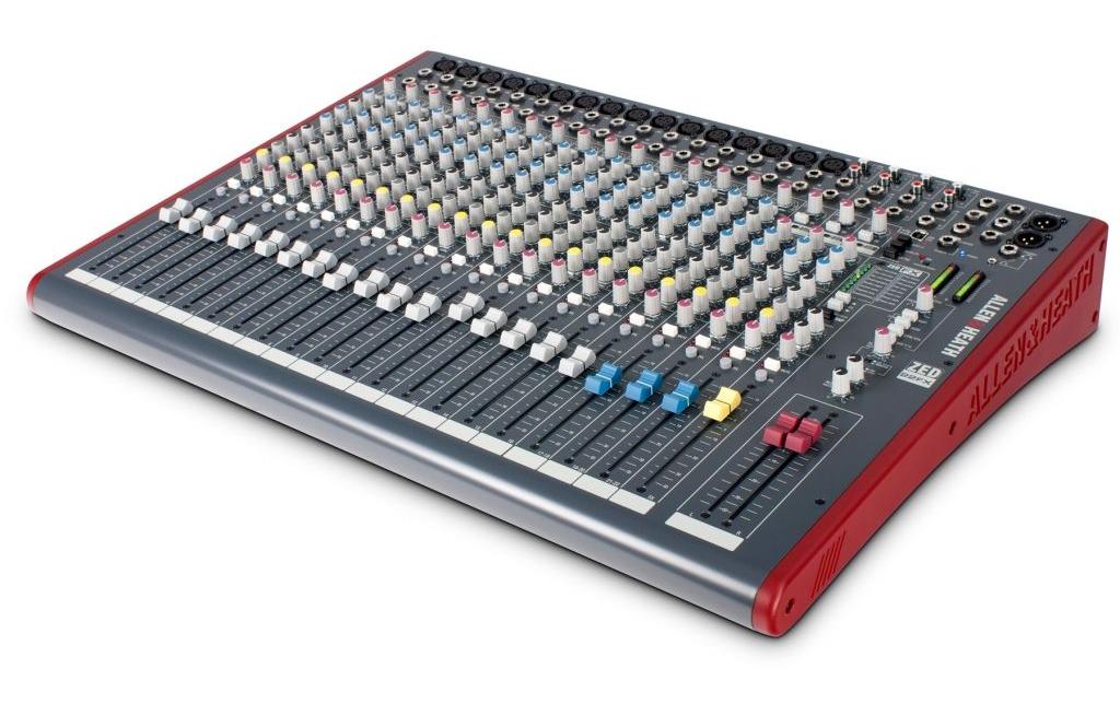 Mischpult ZED22FX<br>Mehrzweck-Mischpult mit USB-Interface und Effektprozessor