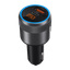 FM-sender for bil 12 V USB-A USB-C