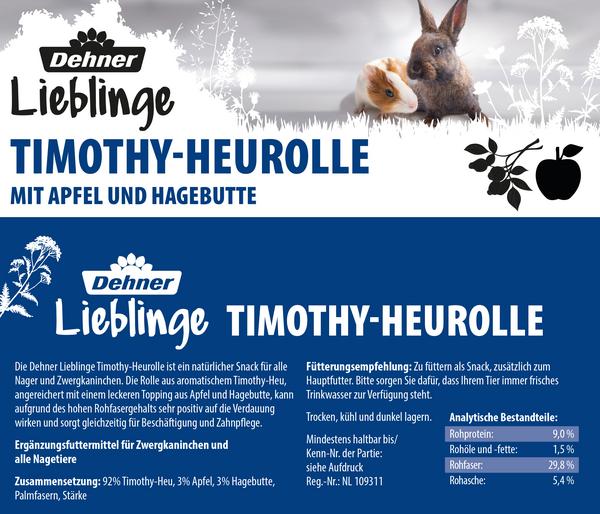 Dehner Lieblinge Timothy-Heurolle mit Apfel &