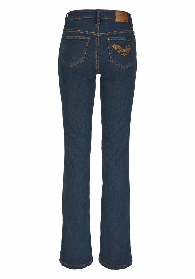 Arizona Bootcut-Jeans »Comfort-Fit«, ausgestellte Beinform,  mit Eingrifftaschen,  High-Waist