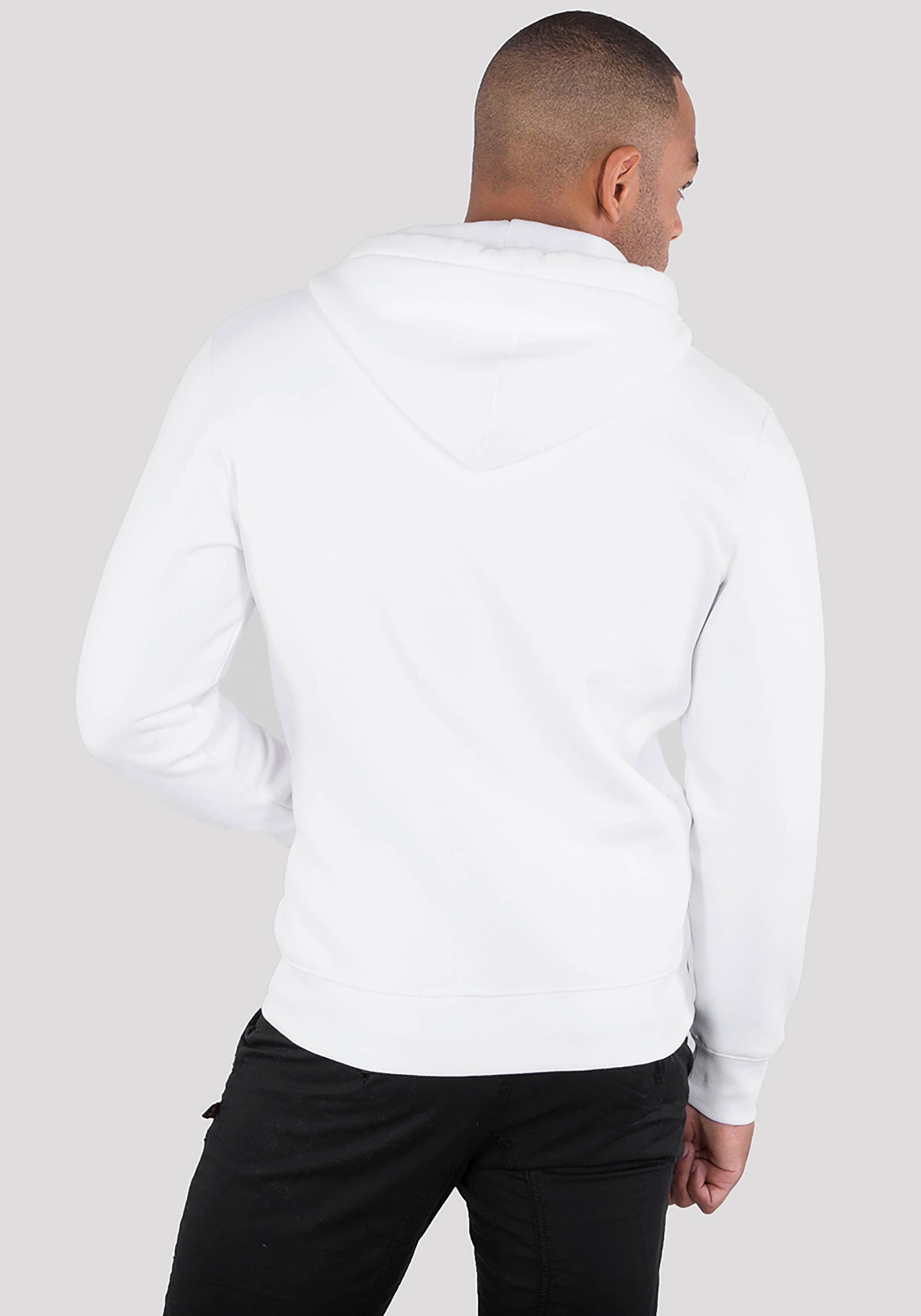 Alpha Industries Kapuzensweatjacke »BASIC ZIP HOODY« Baumwollmischung, regular fit
