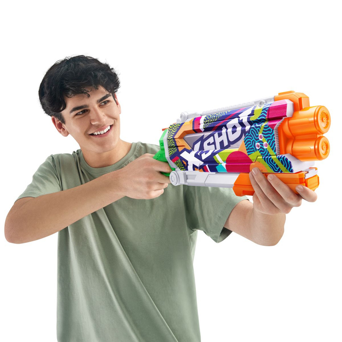 XShot  Skins - Wasserpistole - Pump Action - Fast Fill - 1 Stück