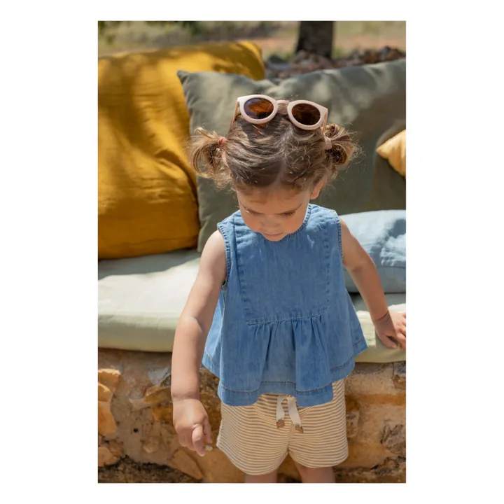 1+ in the family Top Chiara Denim | Bleu jean